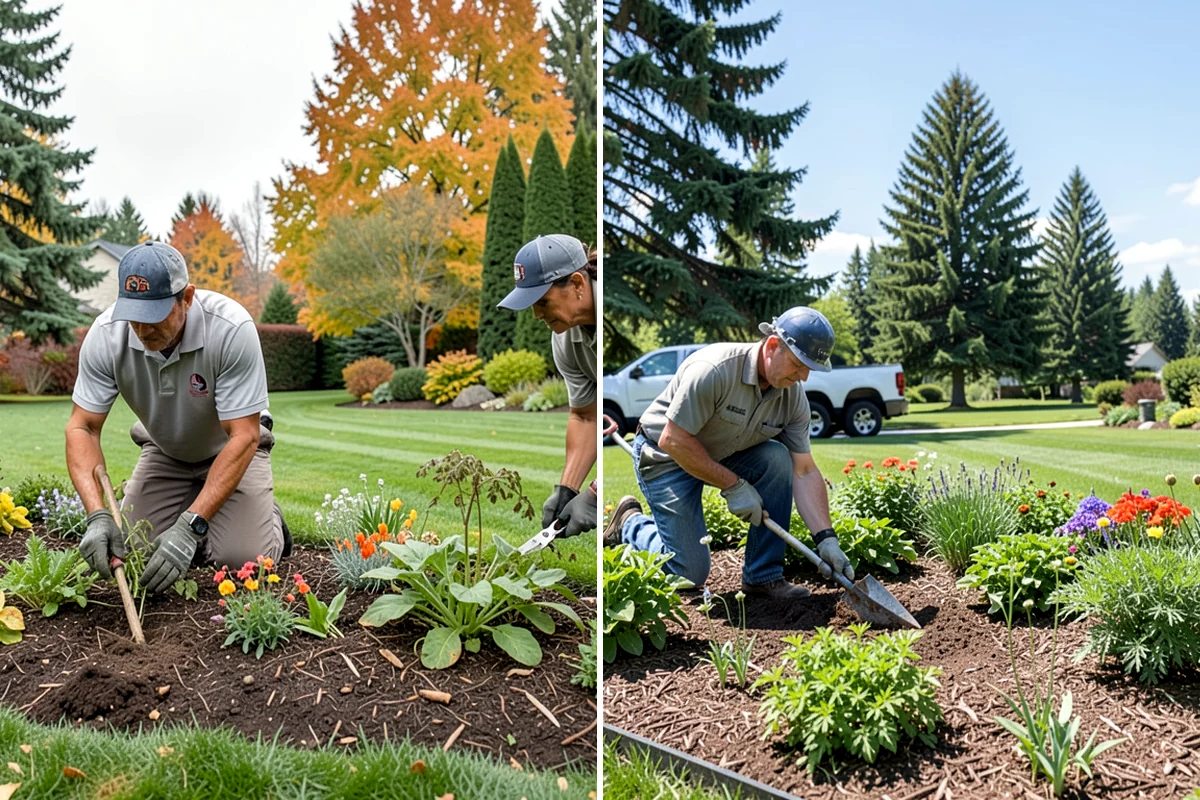 Sod Repair in Federal Way, King County, WA - Cut out and remove the damaged turf