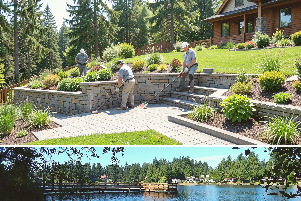 Sod Repair in Federal Way, King County, WA - Can be done through most of the growing season with attentive watering