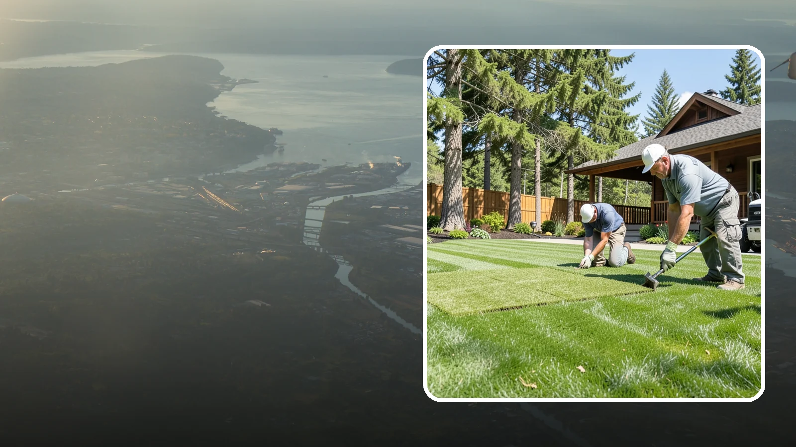 Sod Repair in Fife, Pierce County, WA - Cut-in sod patches that replace damaged sections of lawn for an instant, seamless fix.