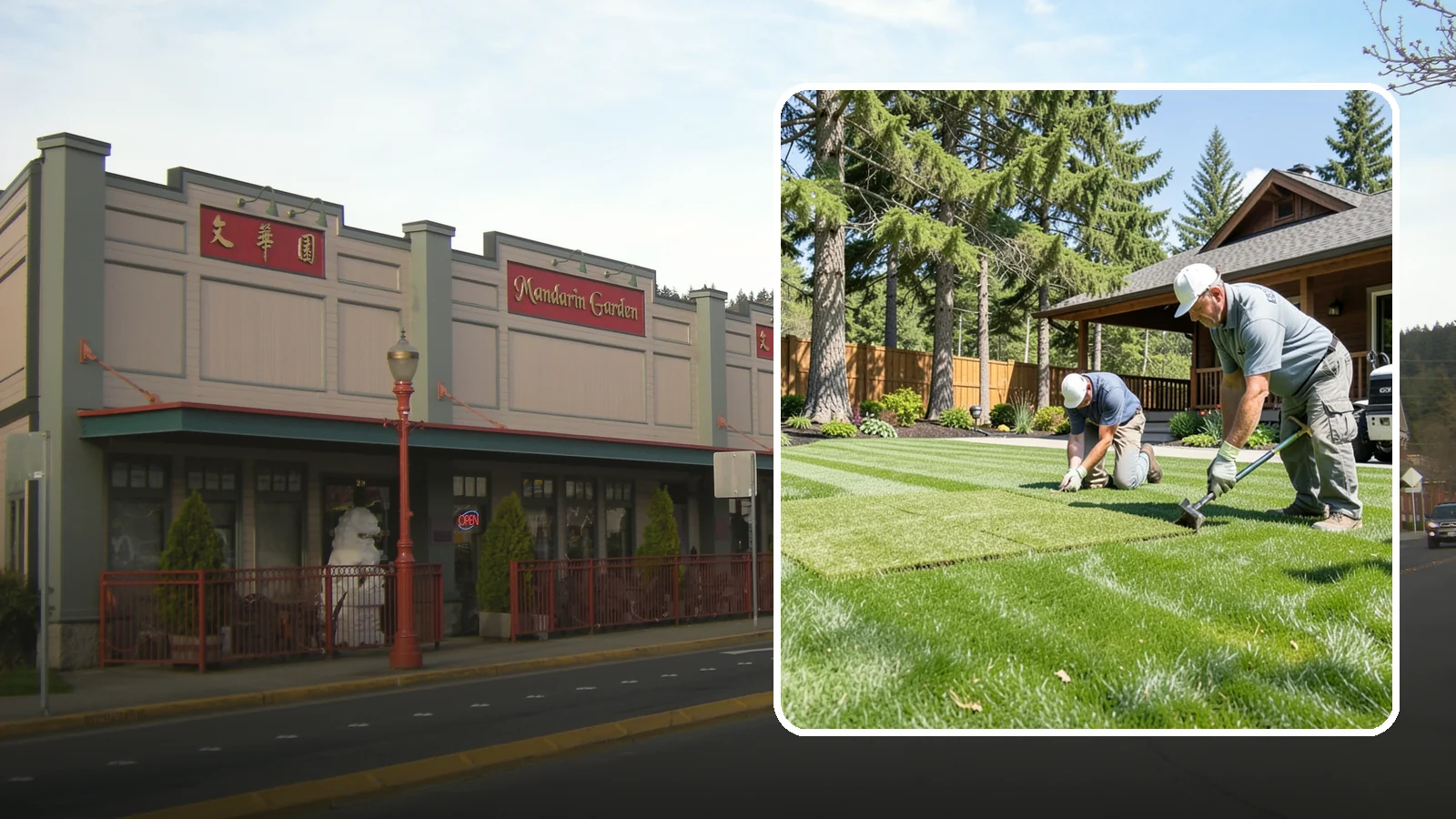 Sod Repair in Issaquah, King County, WA - Cut-in sod patches that replace damaged sections of lawn for an instant, seamless fix.
