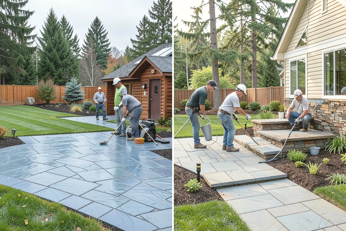 Sod Repair in Monroe, Snohomish County, WA - Cut out and remove the damaged turf
