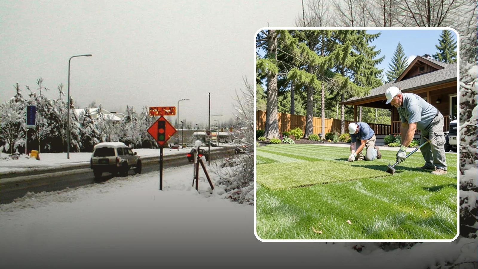 Sod Repair in Newcastle, King County, WA - Cut-in sod patches that replace damaged sections of lawn for an instant, seamless fix.