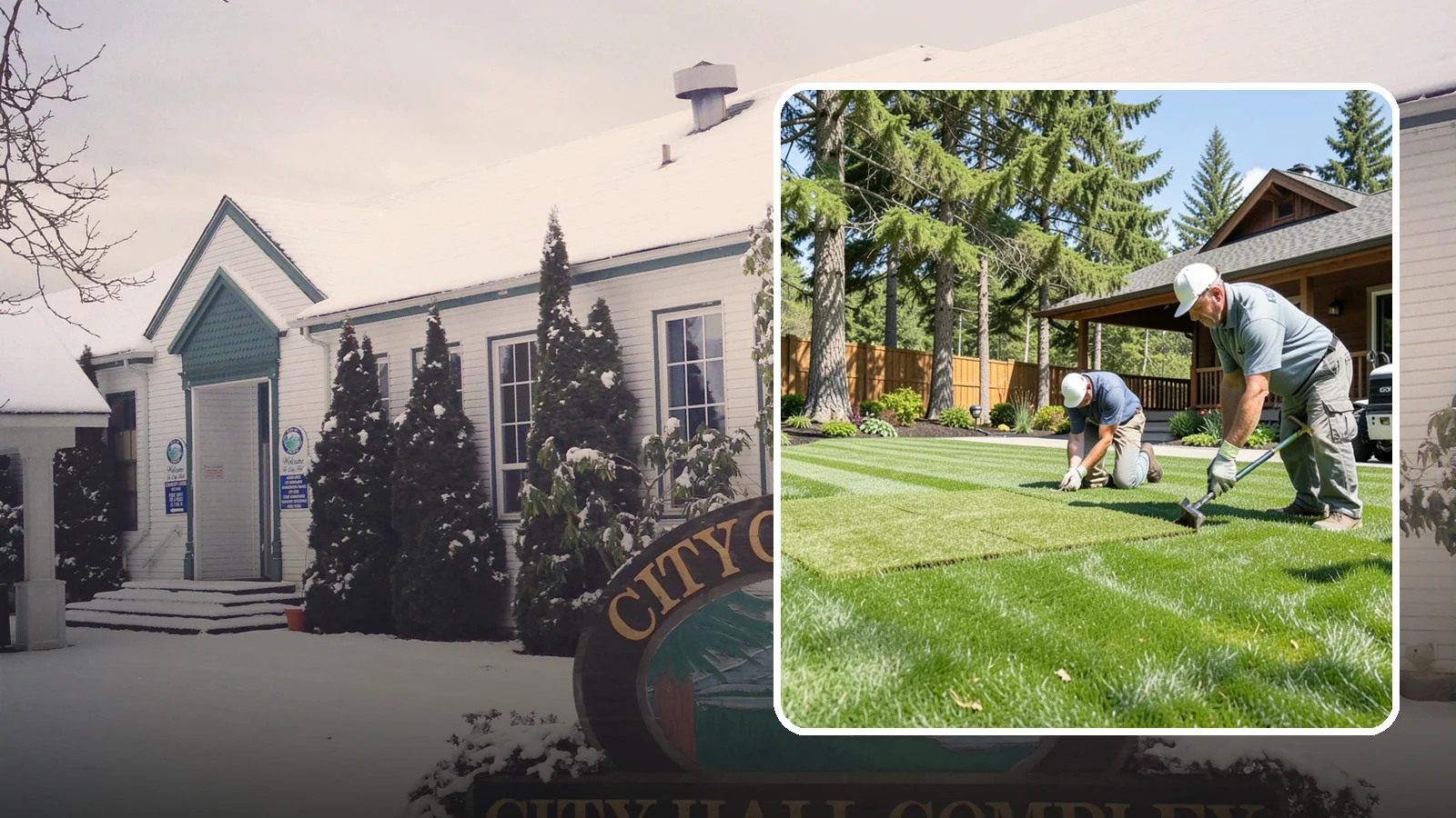 Sod Repair in Pacific, King County, WA - Cut-in sod patches that replace damaged sections of lawn for an instant, seamless fix.