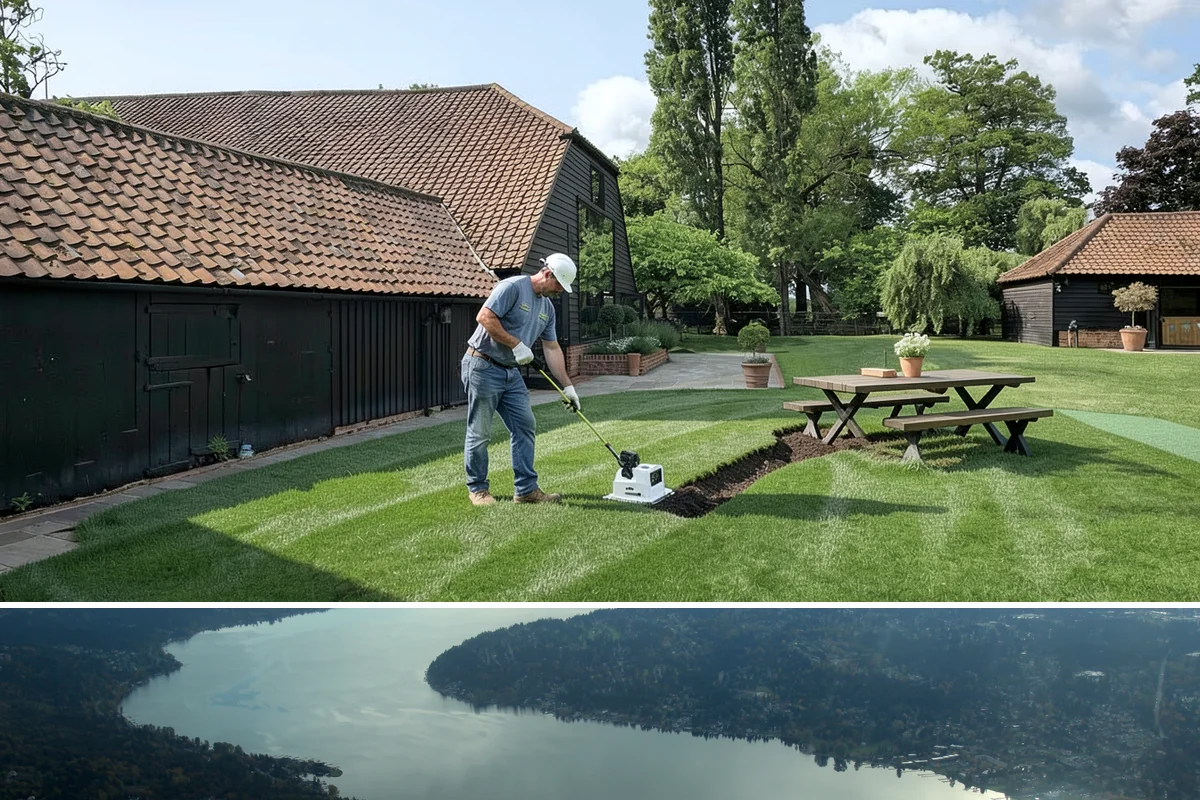 Sod Repair in Sammamish, King County, WA - Can be done through most of the growing season with attentive watering