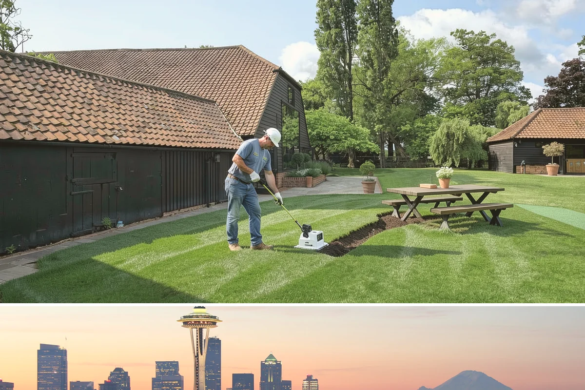 Sod Repair in Seattle, King County, WA - Can be done through most of the growing season with attentive watering