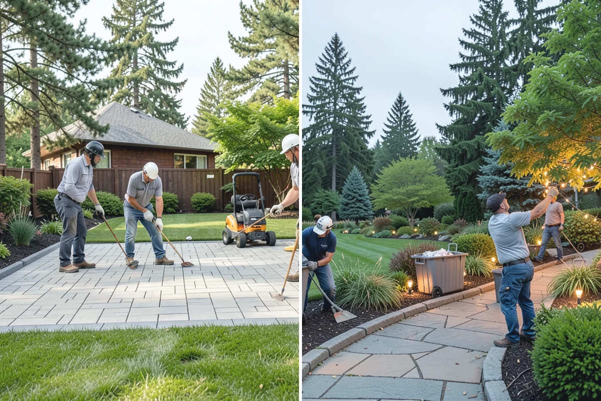 Sod Repair in South Prairie, Pierce County, WA - Cut out and remove the damaged turf