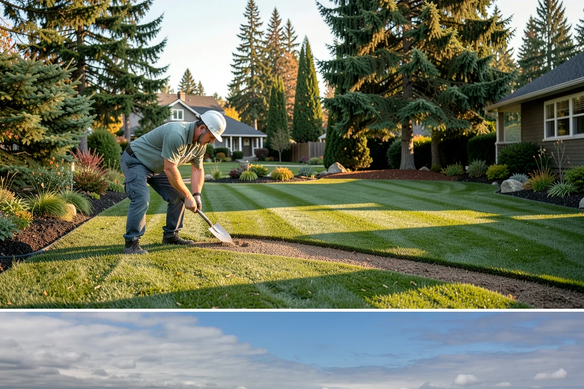 Sod Repair in University Place, Pierce County, WA - Can be done through most of the growing season with attentive watering