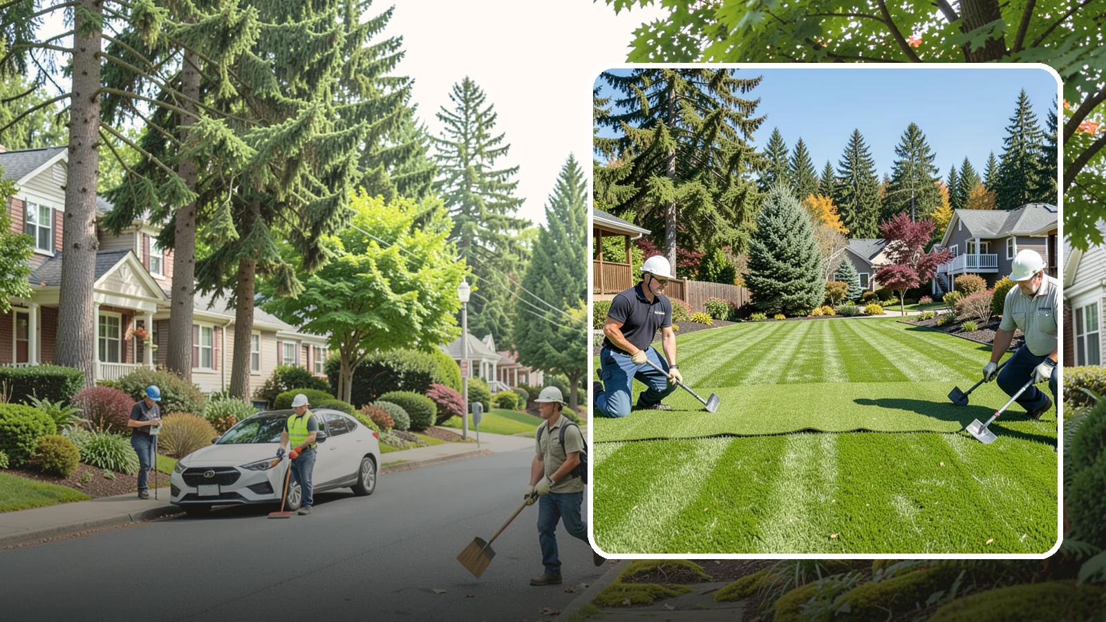 Sod Replacement in Beaux Arts Village, King County, WA - We tear out failing turf and lay fresh, climate-suited sod for an instant green lawn across Puget Sound properties.
