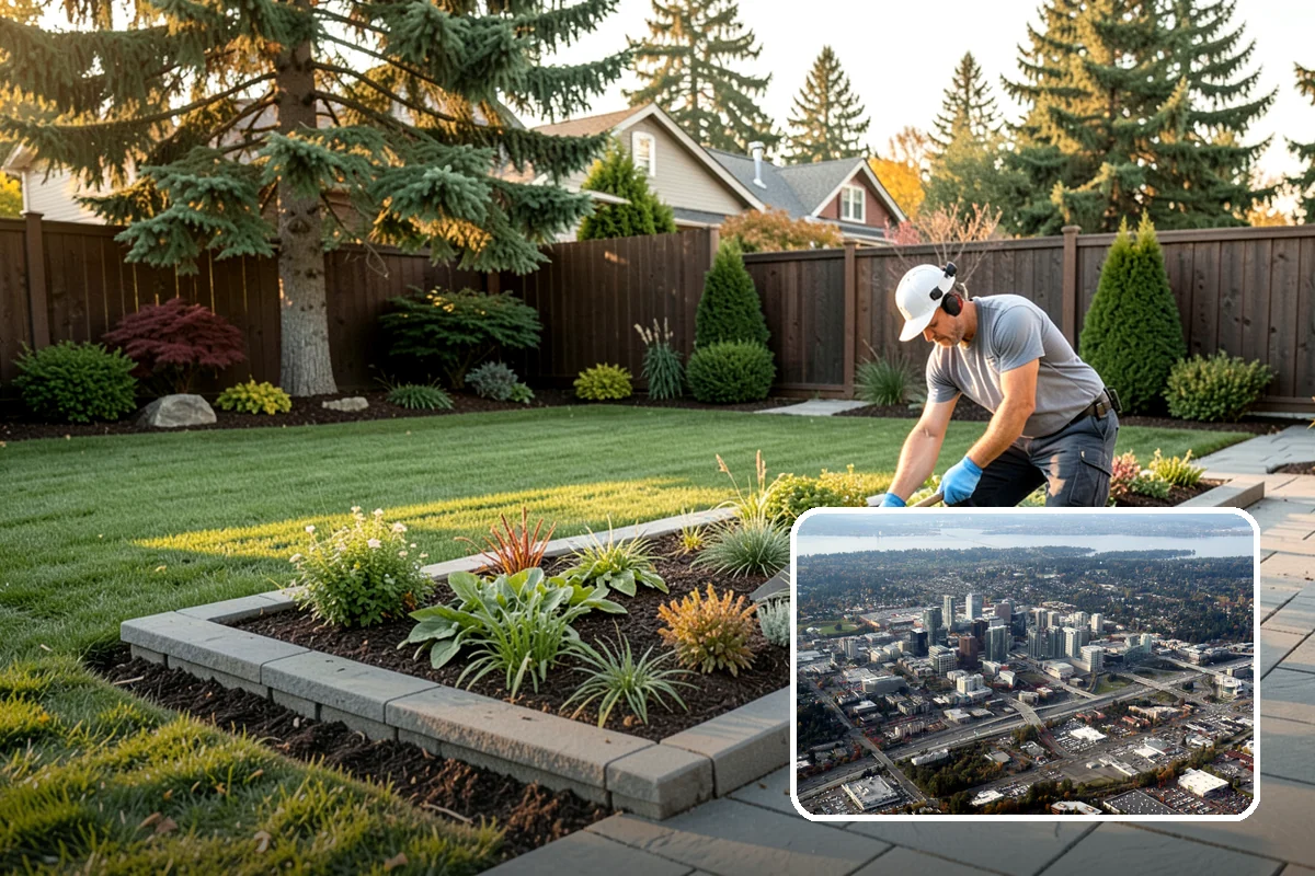 Sod Replacement in Bellevue, King County, WA - Instant curb appeal with no waiting for seed to germinate