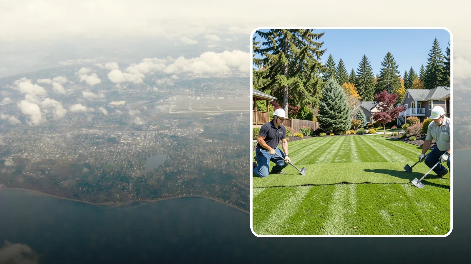 Sod Replacement in Burien, King County, WA - We tear out failing turf and lay fresh, climate-suited sod for an instant green lawn across Puget Sound properties.