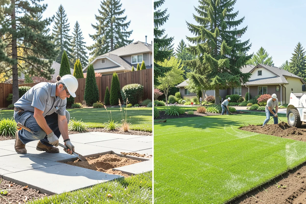 Sod Replacement in Burlington, Skagit County, WA - Assess the existing lawn, drainage, and sun exposure