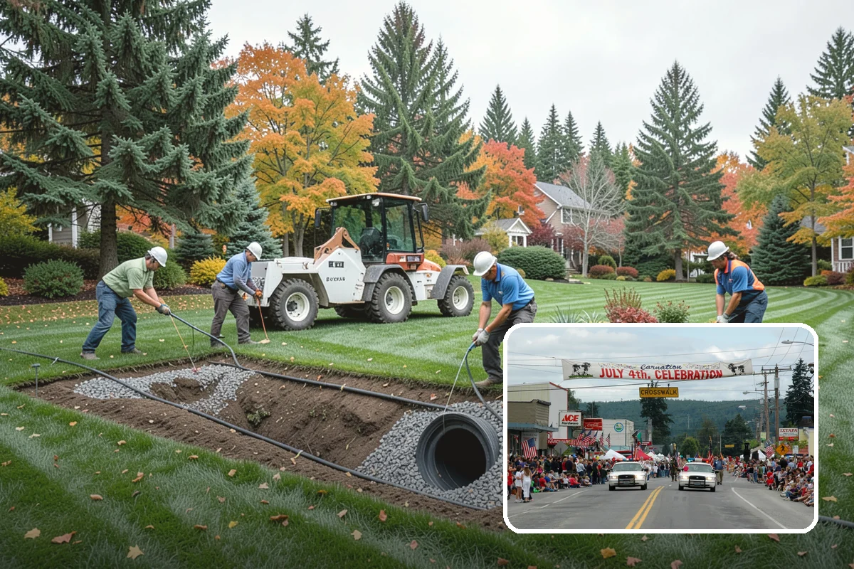 Sod Replacement in Carnation, King County, WA - Instant curb appeal with no waiting for seed to germinate