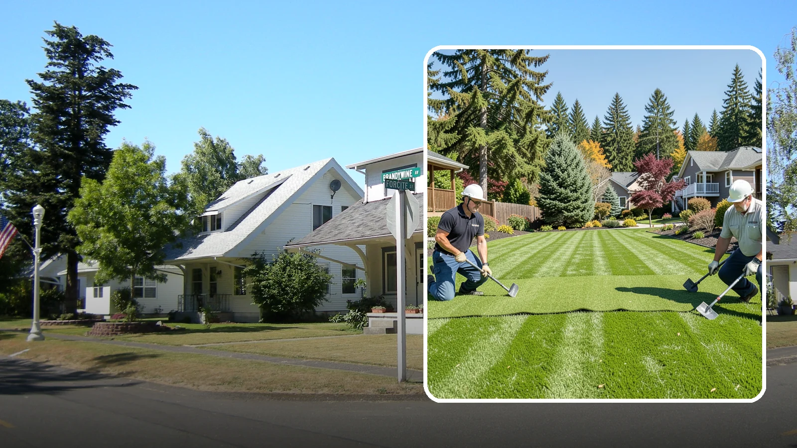 Sod Replacement in DuPont, Pierce County, WA - We tear out failing turf and lay fresh, climate-suited sod for an instant green lawn across Puget Sound properties.