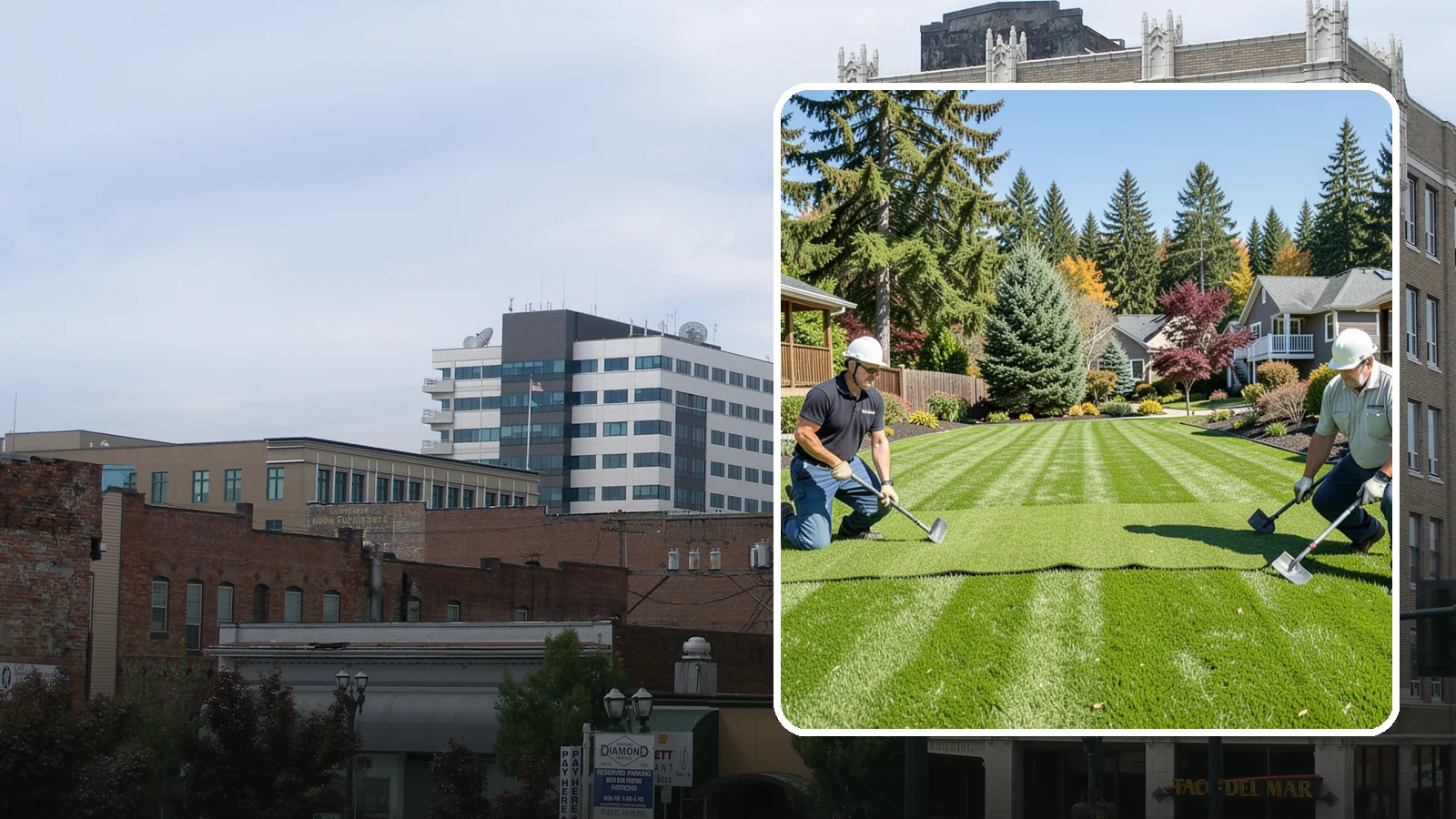 Sod Replacement in Everett, Snohomish County, WA - We tear out failing turf and lay fresh, climate-suited sod for an instant green lawn across Puget Sound properties.