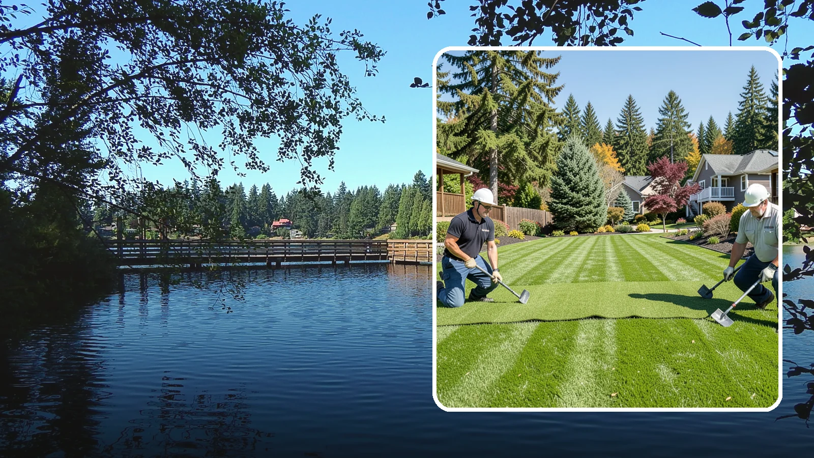 Sod Replacement in Federal Way, King County, WA - We tear out failing turf and lay fresh, climate-suited sod for an instant green lawn across Puget Sound properties.