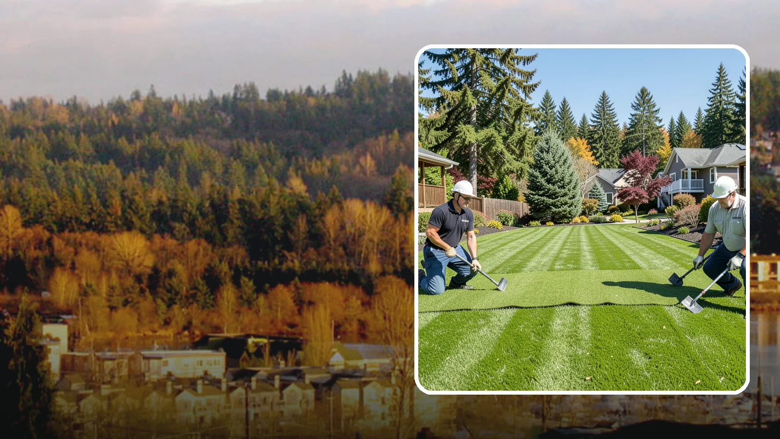 Sod Replacement in Kenmore, King County, WA - We tear out failing turf and lay fresh, climate-suited sod for an instant green lawn across Puget Sound properties.