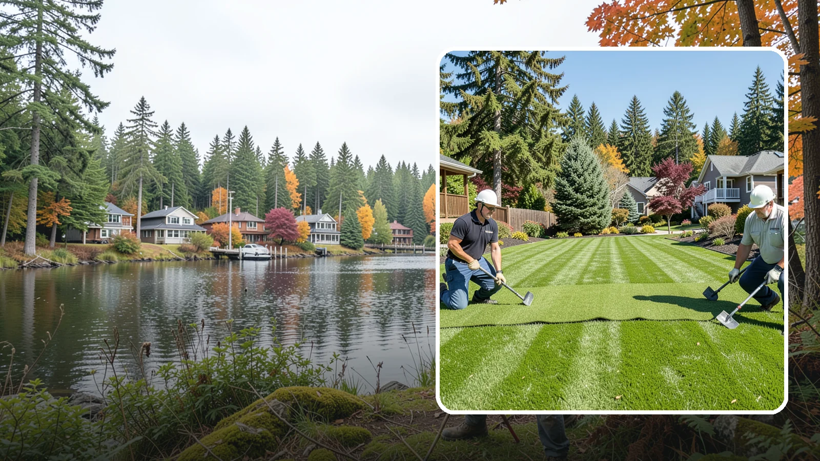 Sod Replacement in La Conner, Skagit County, WA - We tear out failing turf and lay fresh, climate-suited sod for an instant green lawn across Puget Sound properties.