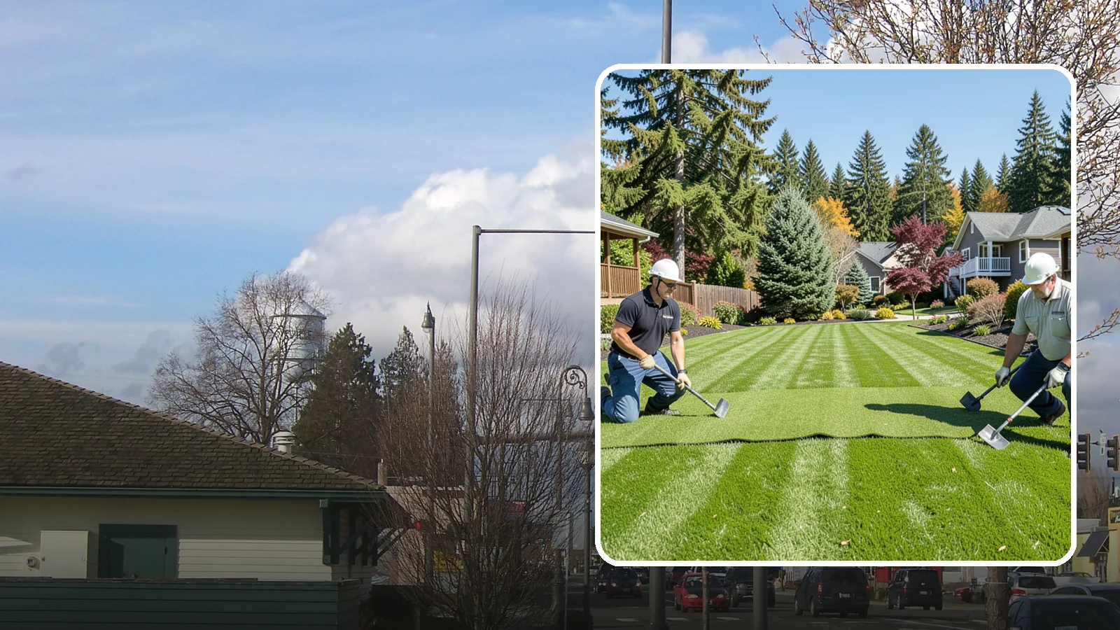 Sod Replacement in Marysville, Snohomish County, WA - We tear out failing turf and lay fresh, climate-suited sod for an instant green lawn across Puget Sound properties.