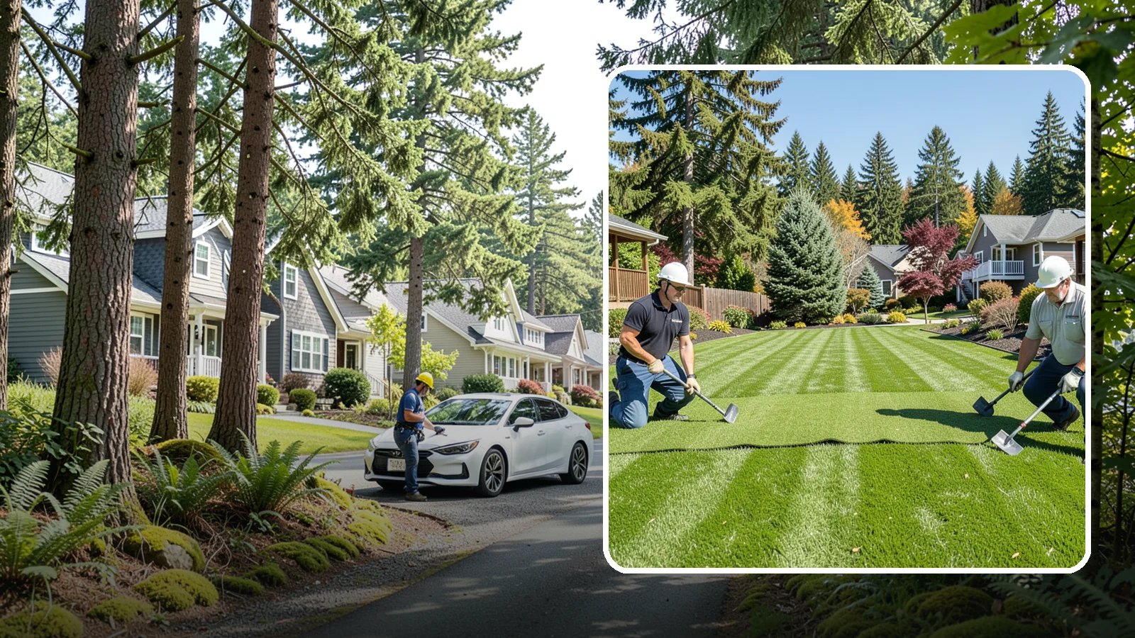 Sod Replacement in Normandy Park, King County, WA - We tear out failing turf and lay fresh, climate-suited sod for an instant green lawn across Puget Sound properties.