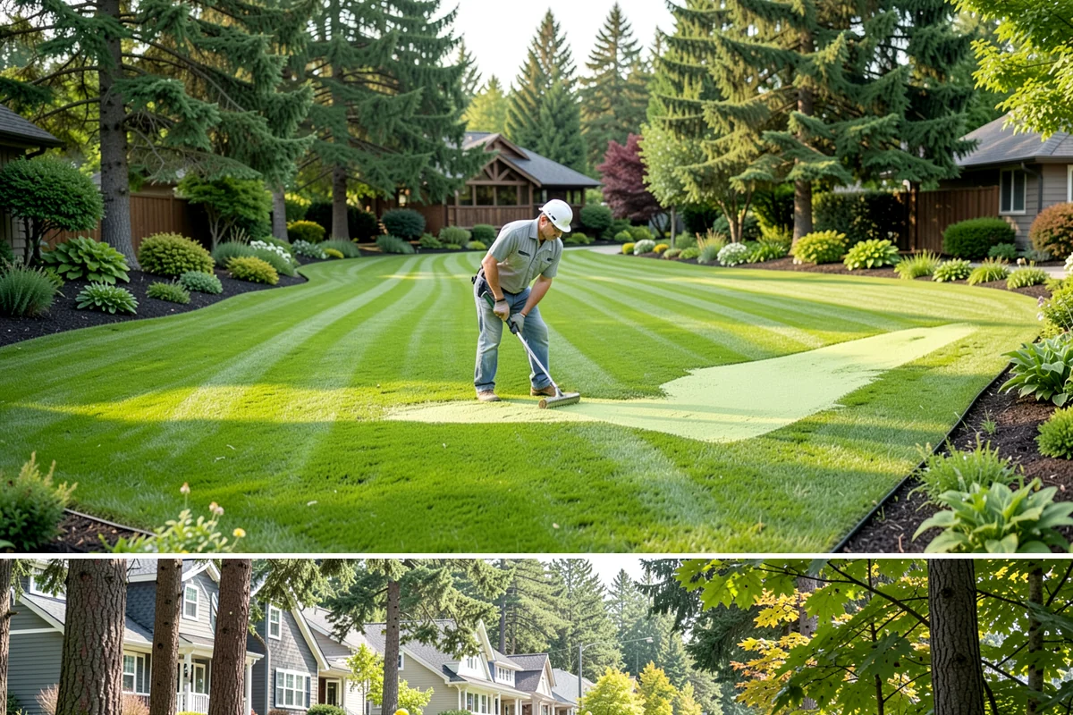 Sod Replacement in Normandy Park, King County, WA - Early spring through fall is ideal in the Puget Sound region, giving new sod cool, damp conditions to root before summer's dry...
