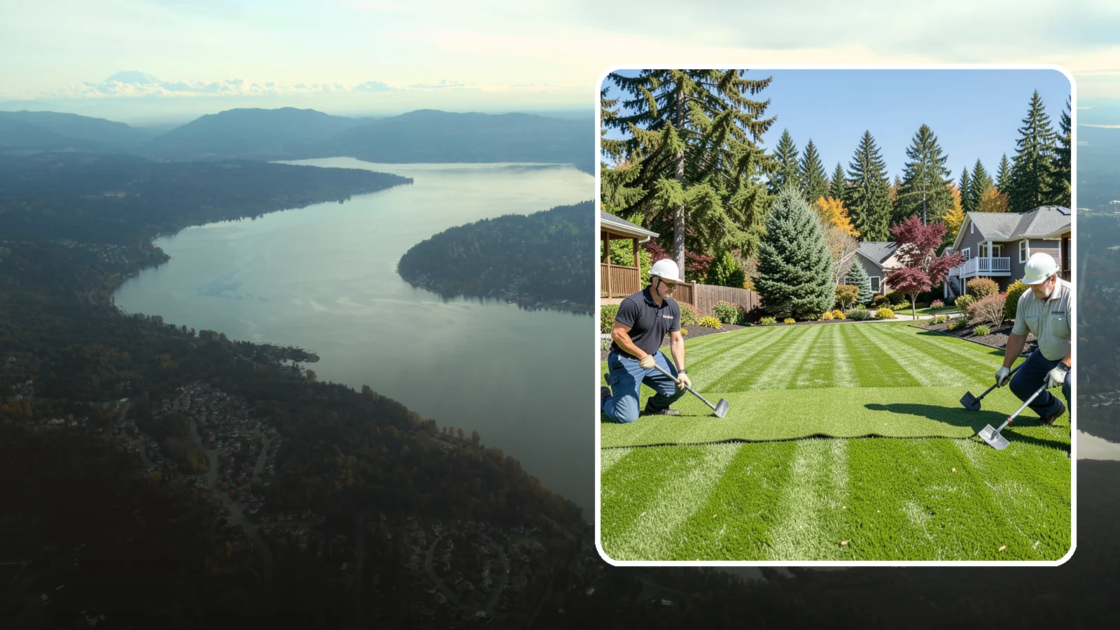Sod Replacement in Sammamish, King County, WA - We tear out failing turf and lay fresh, climate-suited sod for an instant green lawn across Puget Sound properties.