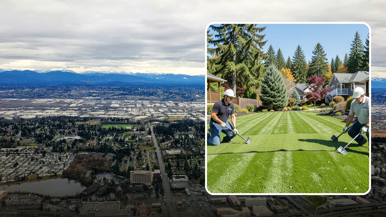 Sod Replacement in SeaTac, King County, WA - We tear out failing turf and lay fresh, climate-suited sod for an instant green lawn across Puget Sound properties.