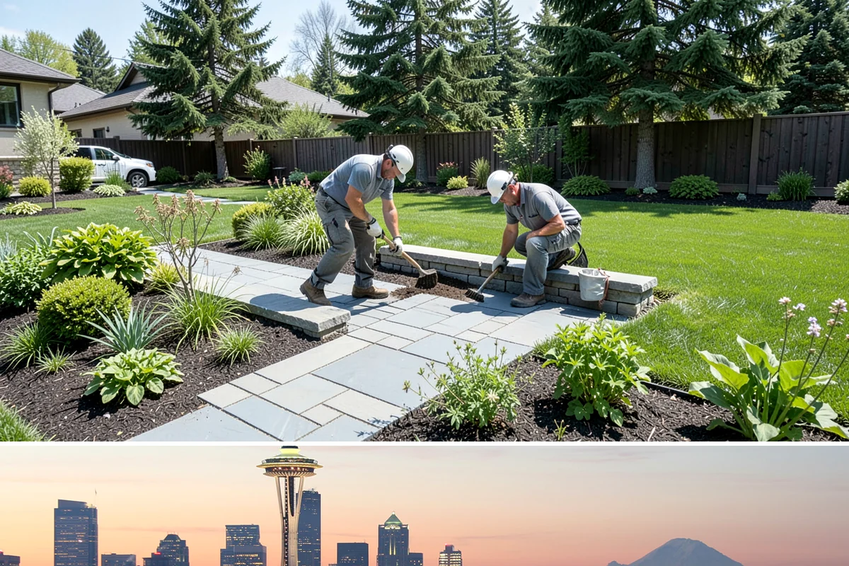 Sod Replacement in Seattle, King County, WA - Early spring through fall is ideal in the Puget Sound region, giving new sod cool, damp conditions to root before summer's dry...