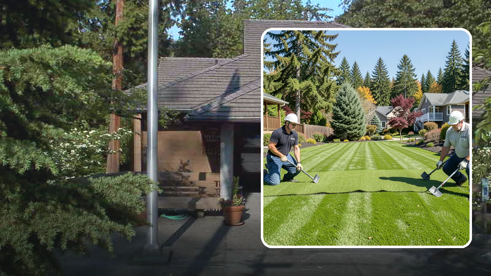 Sod Replacement in Yarrow Point, King County, WA - We tear out failing turf and lay fresh, climate-suited sod for an instant green lawn across Puget Sound properties.