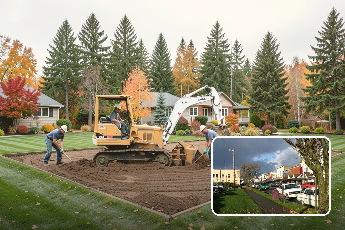 Spike Aeration in Arlington, Snohomish County, WA - Opens soil to improve air, water, and nutrient flow