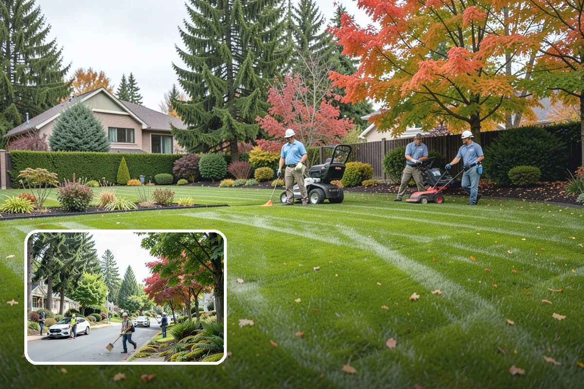 Spike Aeration in Beaux Arts Village, King County, WA - Opens soil to improve air, water, and nutrient flow