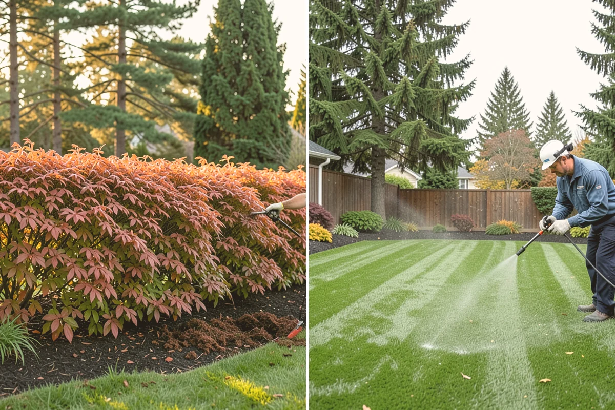 Spike Aeration in Bothell, King County, WA - Check soil moisture and mark irrigation and utility lines