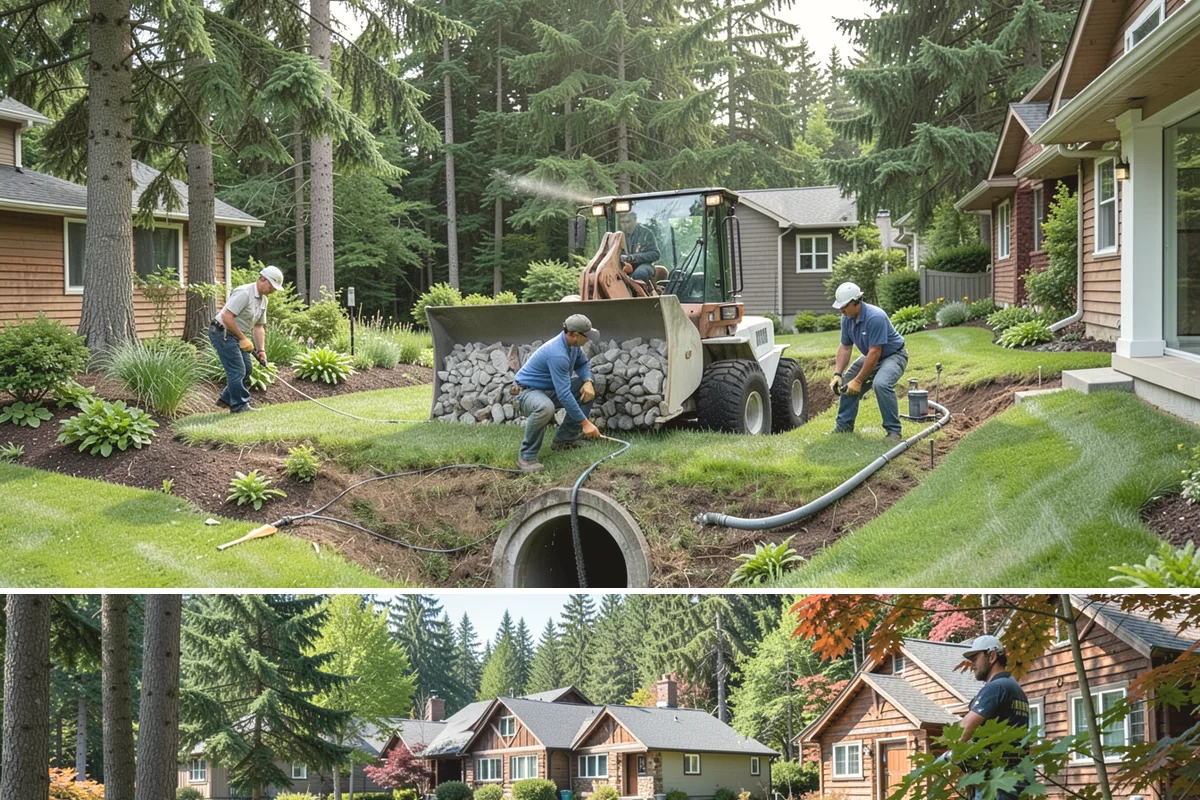 Spike Aeration in Edgewood, Pierce County, WA - Spike aeration works best in early fall or spring when the soil is moist but not saturated, matching the Northwest's mild...