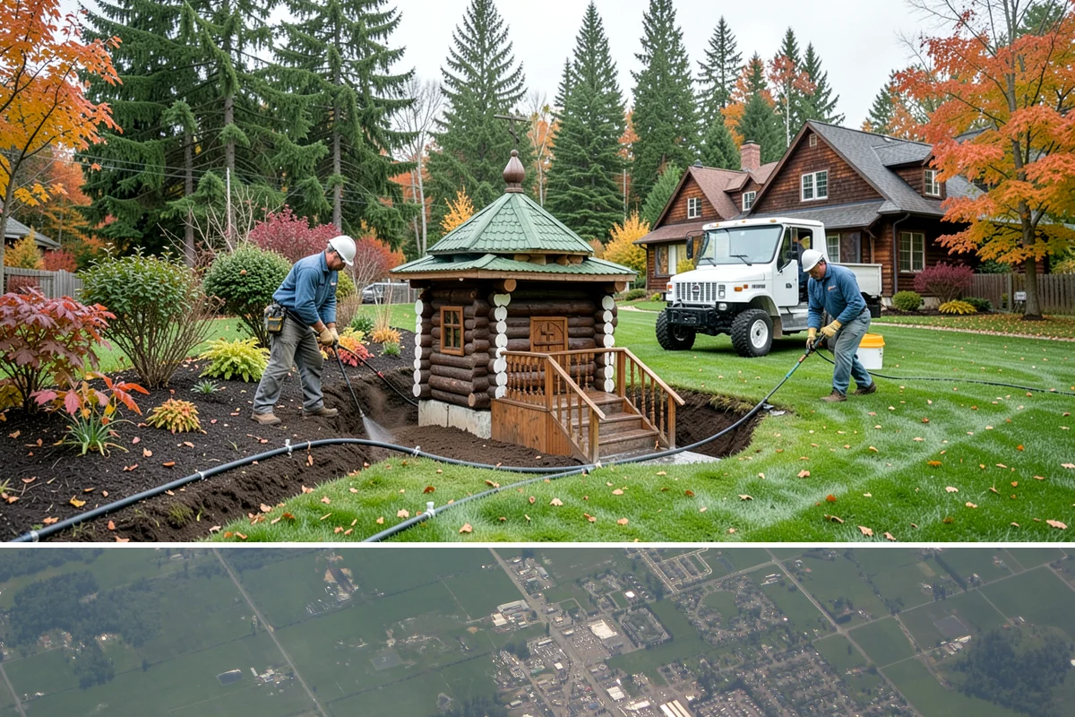 Spike Aeration in Enumclaw, King County, WA - Spike aeration works best in early fall or spring when the soil is moist but not saturated, matching the Northwest's mild...