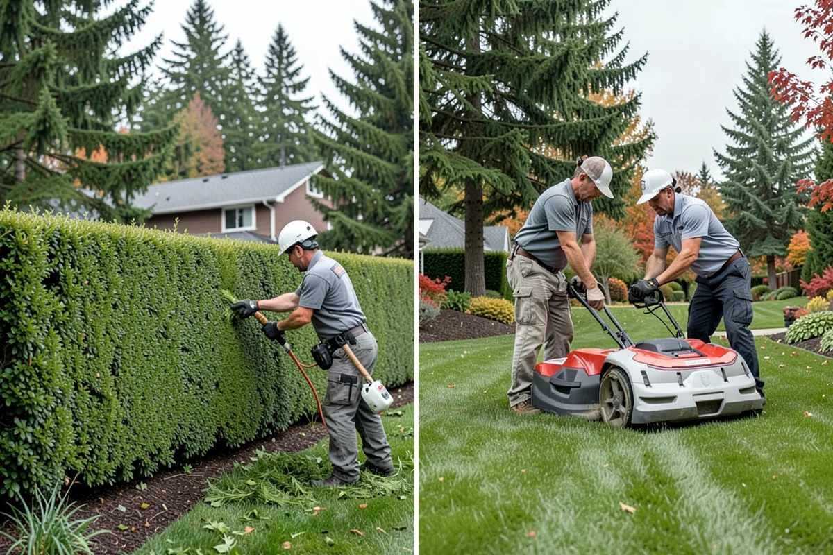 Spike Aeration in Hunts Point, King County, WA - Check soil moisture and mark irrigation and utility lines