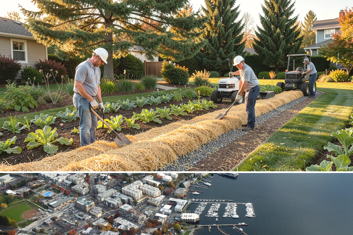 Spike Aeration in Kirkland, King County, WA - Spike aeration works best in early fall or spring when the soil is moist but not saturated, matching the Northwest's mild...