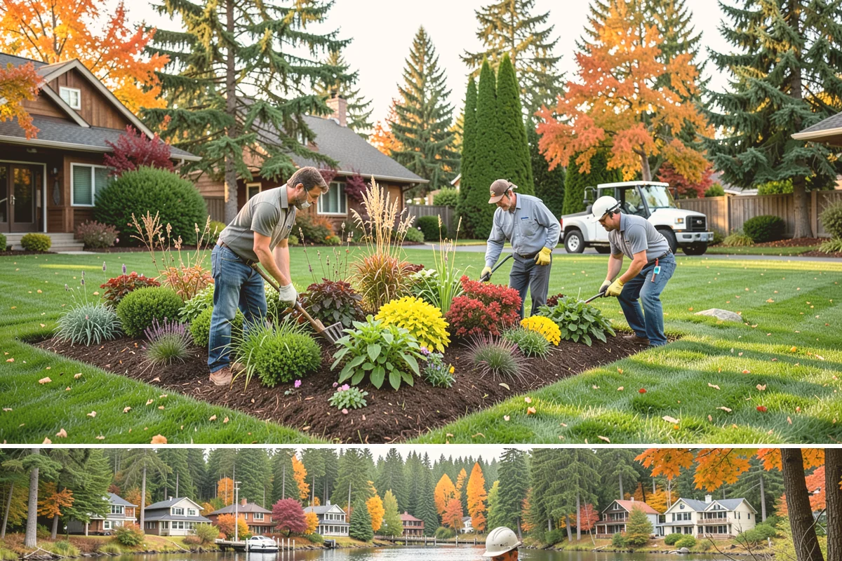 Spike Aeration in La Conner, Skagit County, WA - Spike aeration works best in early fall or spring when the soil is moist but not saturated, matching the Northwest's mild...