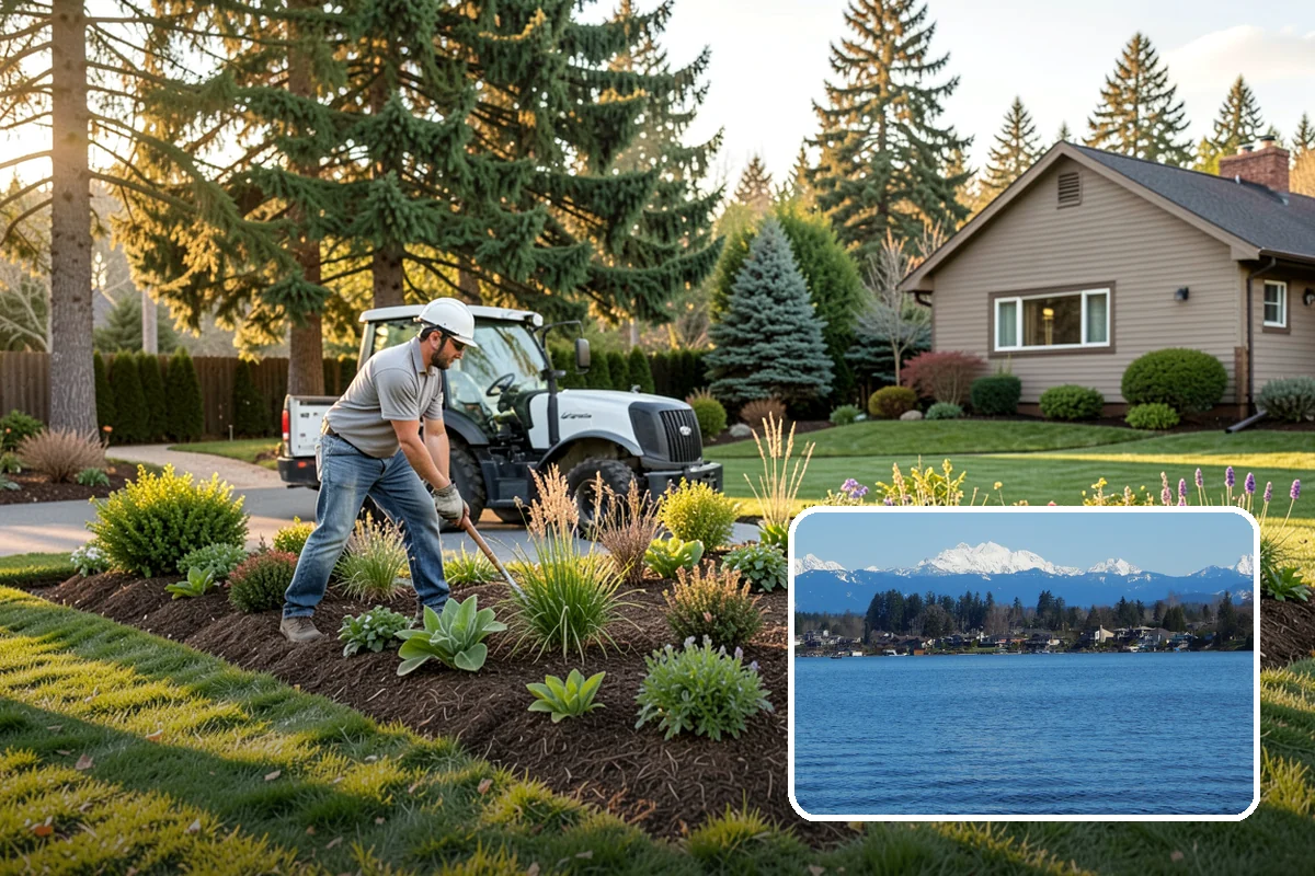Spike Aeration in Lake Stevens, Snohomish County, WA - Opens soil to improve air, water, and nutrient flow