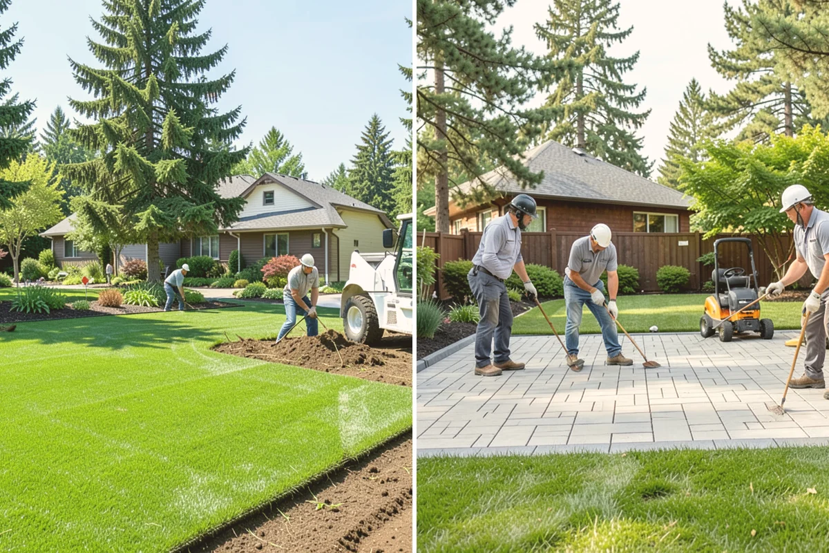 Spike Aeration in Lynnwood, Snohomish County, WA - Check soil moisture and mark irrigation and utility lines