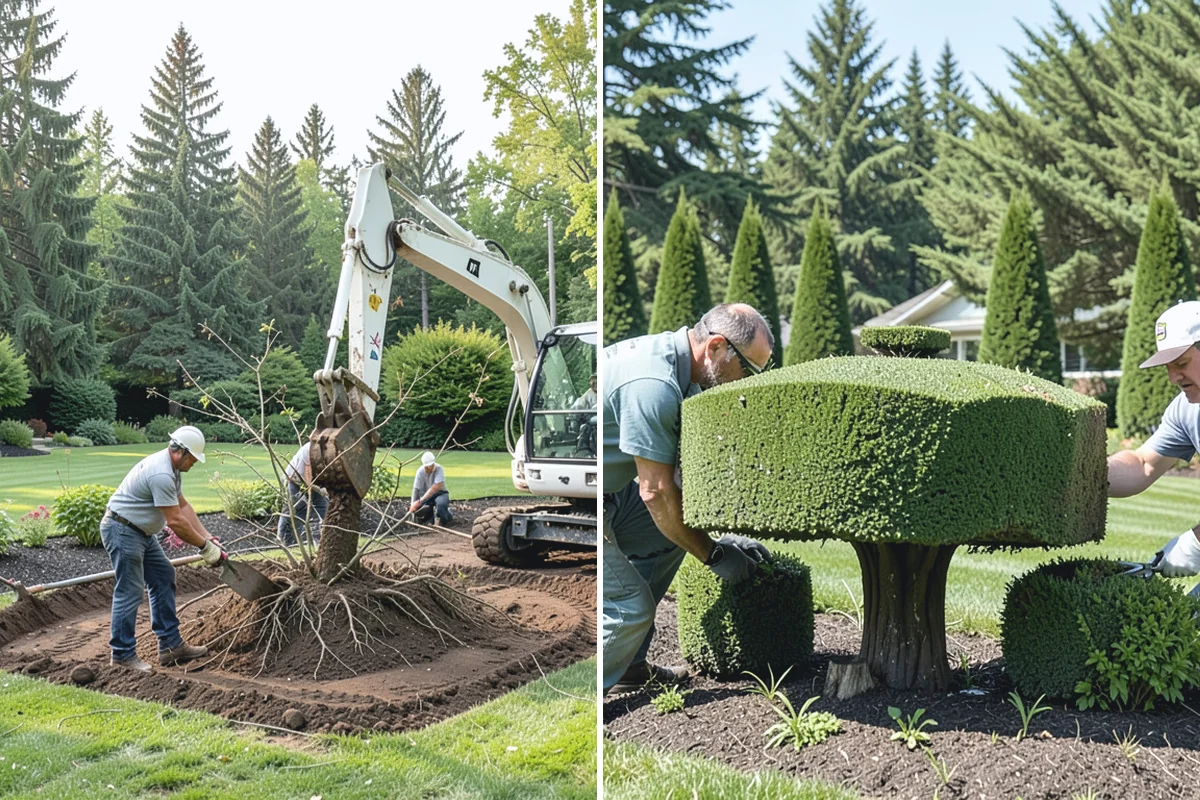 Spike Aeration in Medina, King County, WA - Check soil moisture and mark irrigation and utility lines