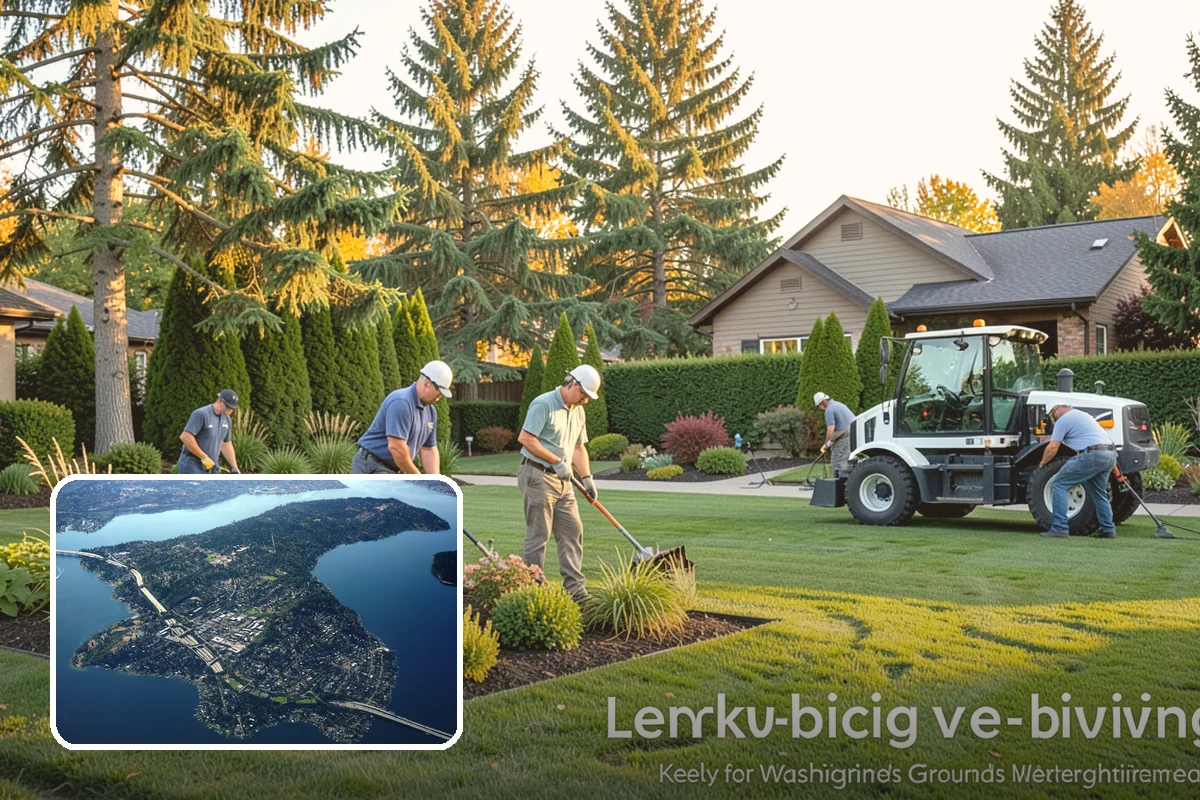 Spike Aeration in Mercer Island, King County, WA - Opens soil to improve air, water, and nutrient flow