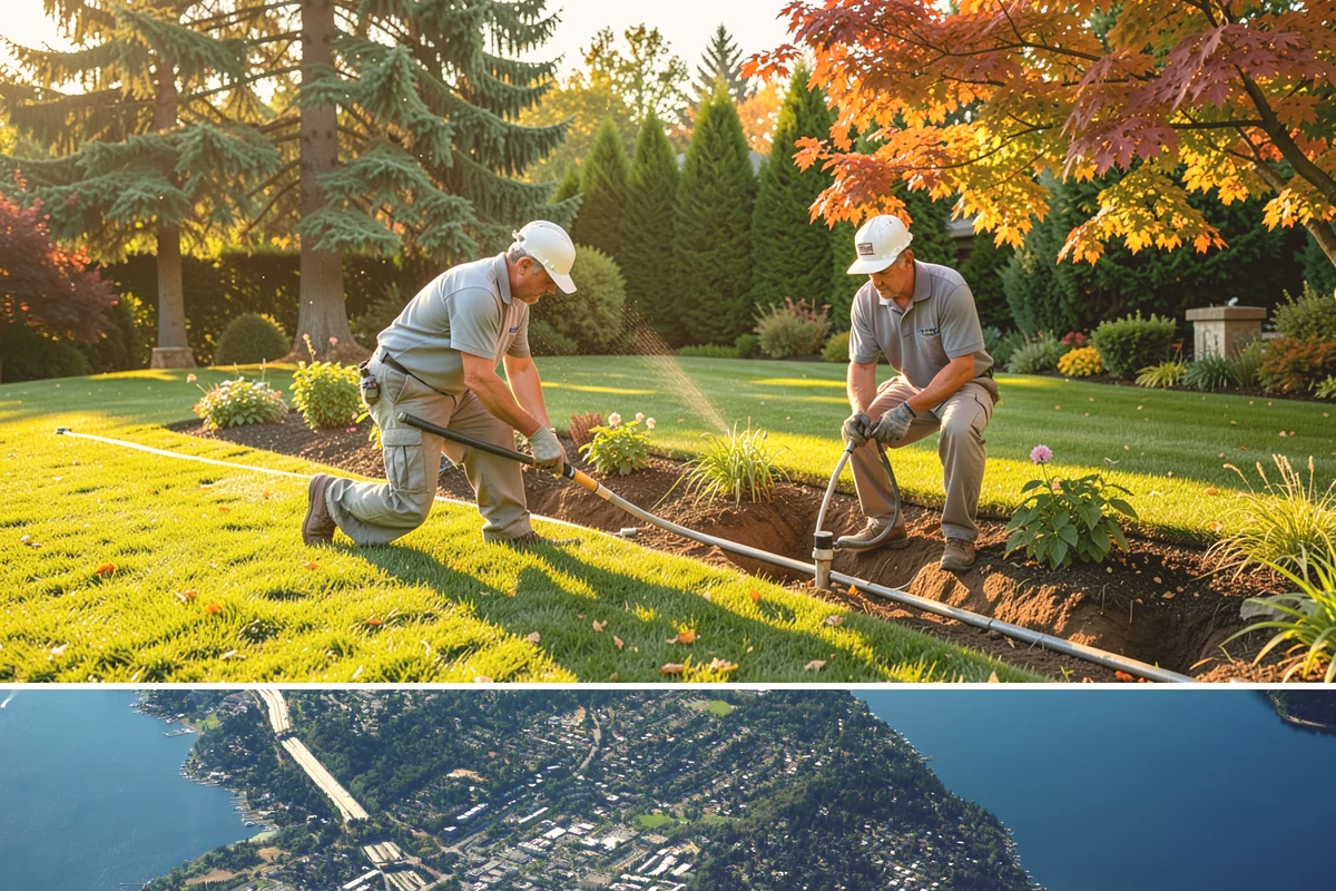 Spike Aeration in Mercer Island, King County, WA - Spike aeration works best in early fall or spring when the soil is moist but not saturated, matching the Northwest's mild...