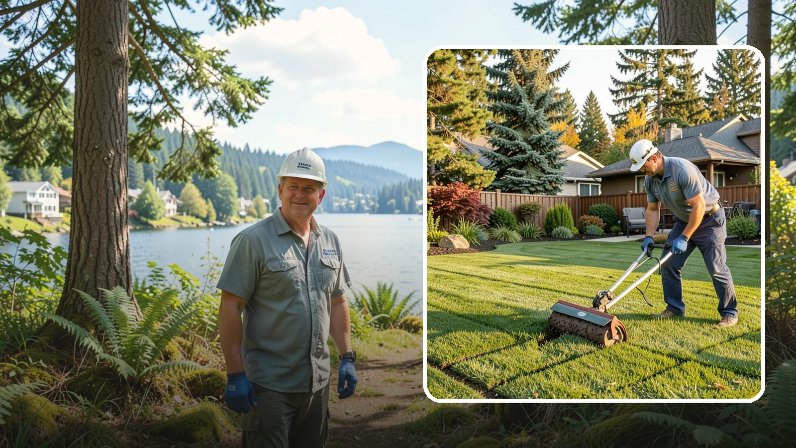 Spike Aeration in Milton, King County, WA - Relieve light soil compaction and improve water movement by punching aeration channels into your turf.
