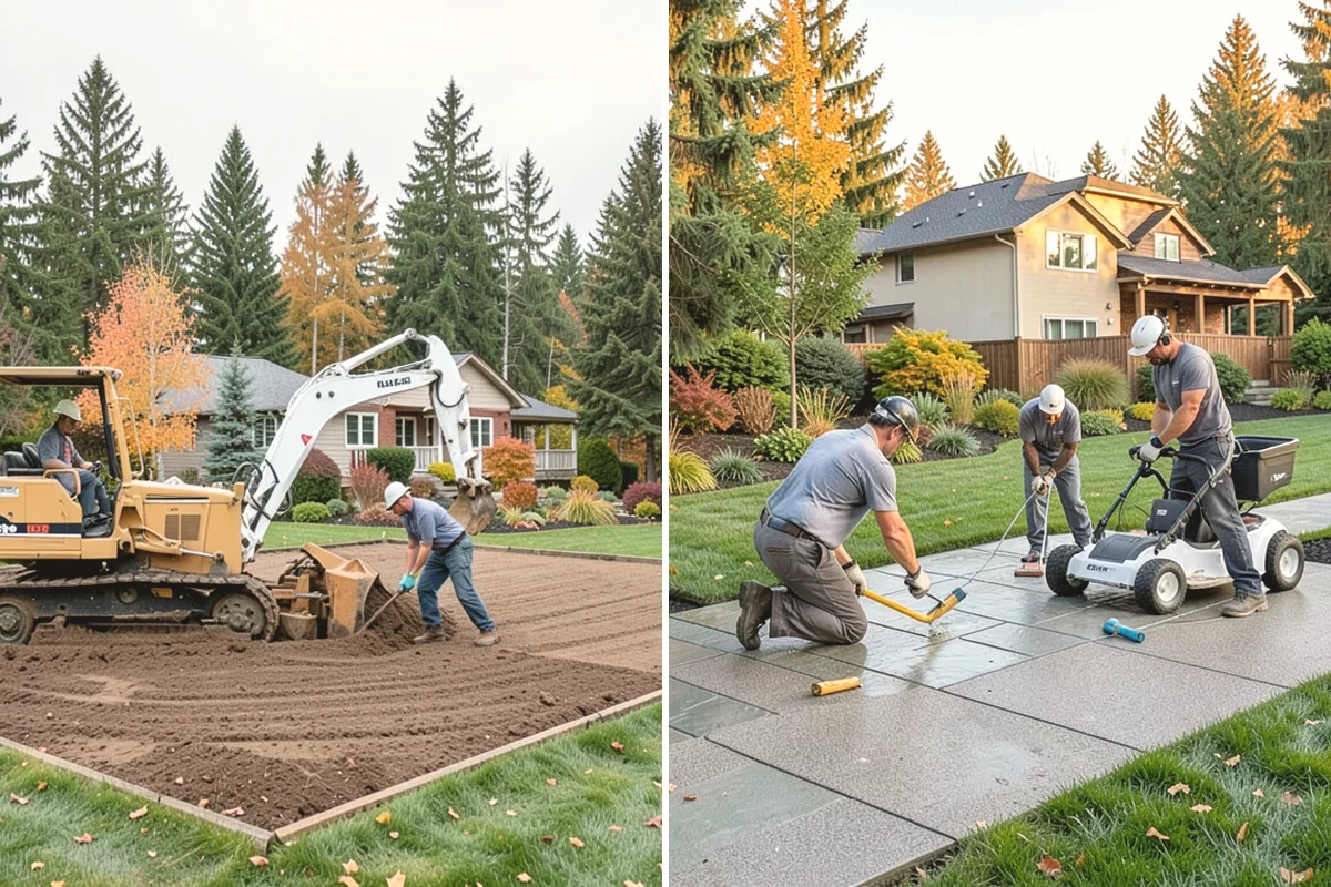 Spike Aeration in Monroe, Snohomish County, WA - Check soil moisture and mark irrigation and utility lines