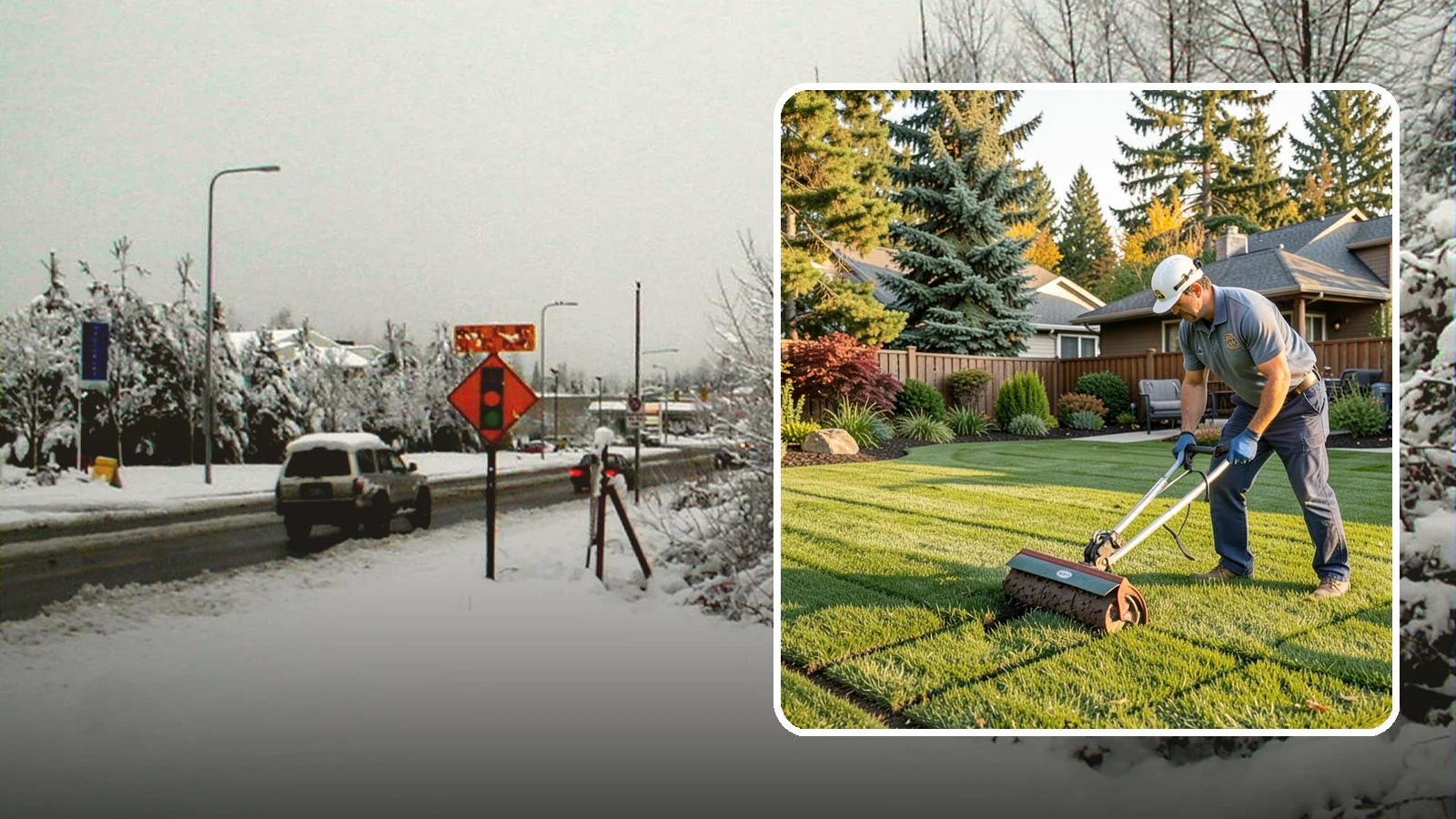Spike Aeration in Newcastle, King County, WA - Relieve light soil compaction and improve water movement by punching aeration channels into your turf.