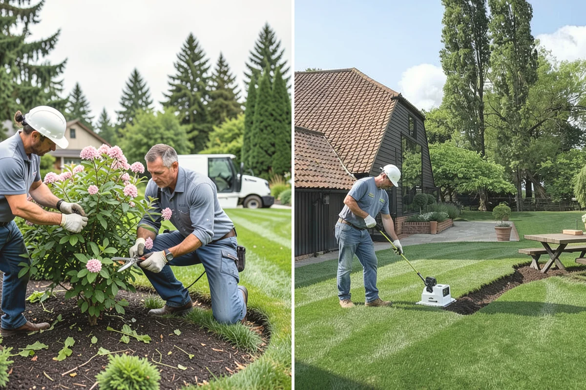 Spike Aeration in Ruston, Pierce County, WA - Check soil moisture and mark irrigation and utility lines