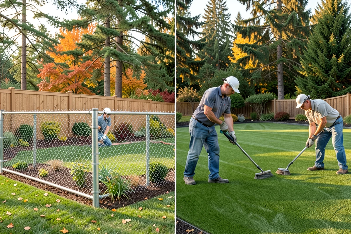 Spike Aeration in SeaTac, King County, WA - Check soil moisture and mark irrigation and utility lines