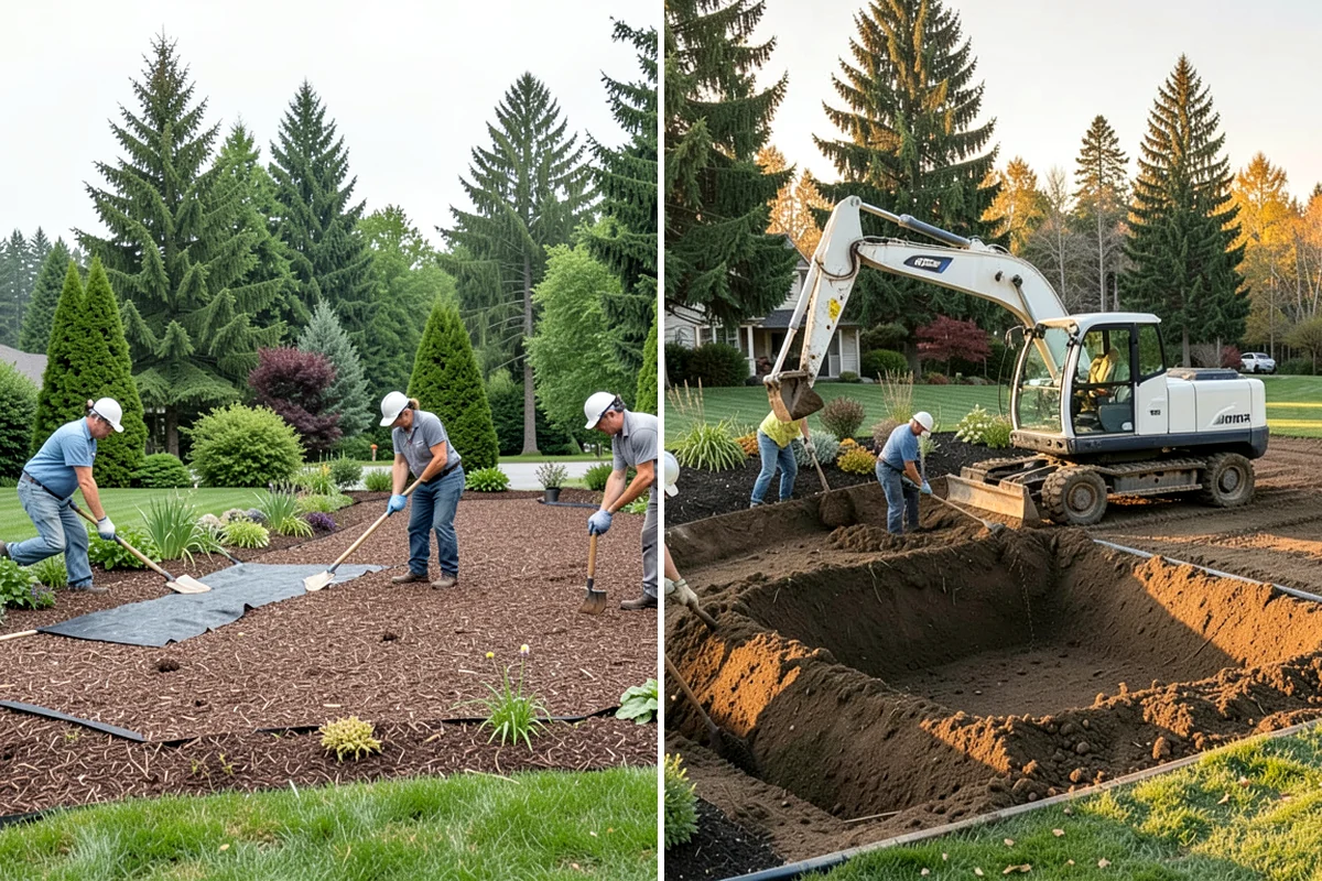 Spike Aeration in Sedro-Woolley, Skagit County, WA - Check soil moisture and mark irrigation and utility lines