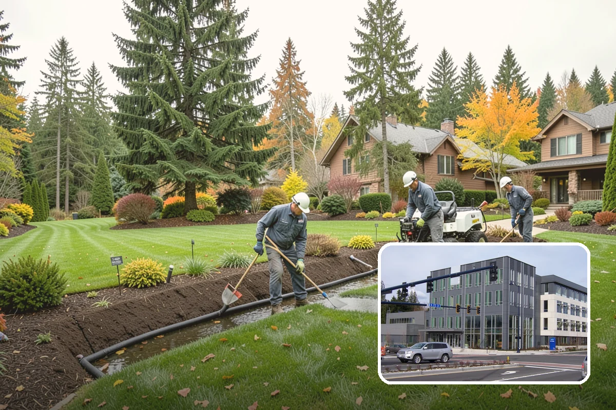 Spike Aeration in Shoreline, King County, WA - Opens soil to improve air, water, and nutrient flow