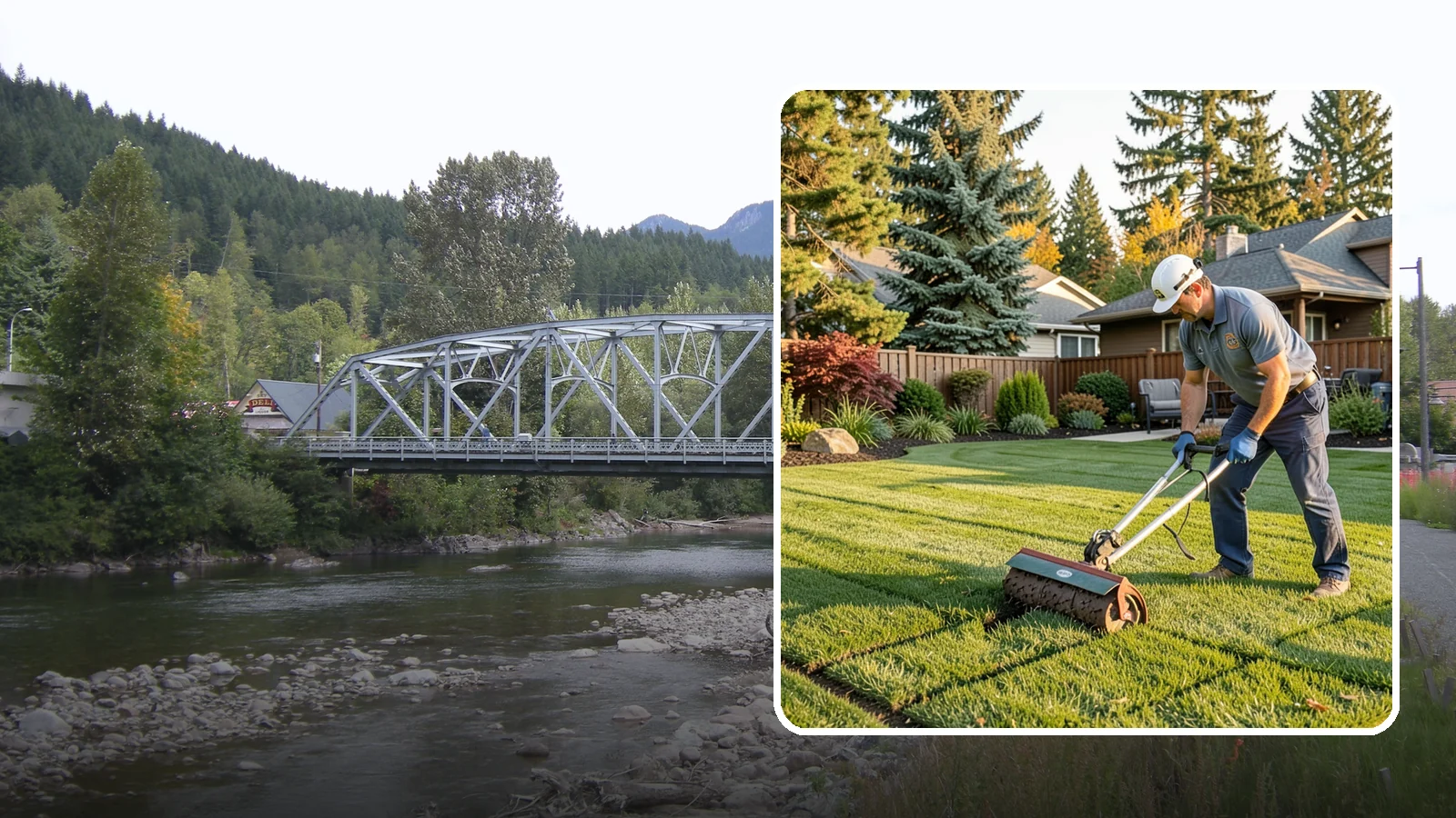 Spike Aeration in Skykomish, King County, WA - Relieve light soil compaction and improve water movement by punching aeration channels into your turf.