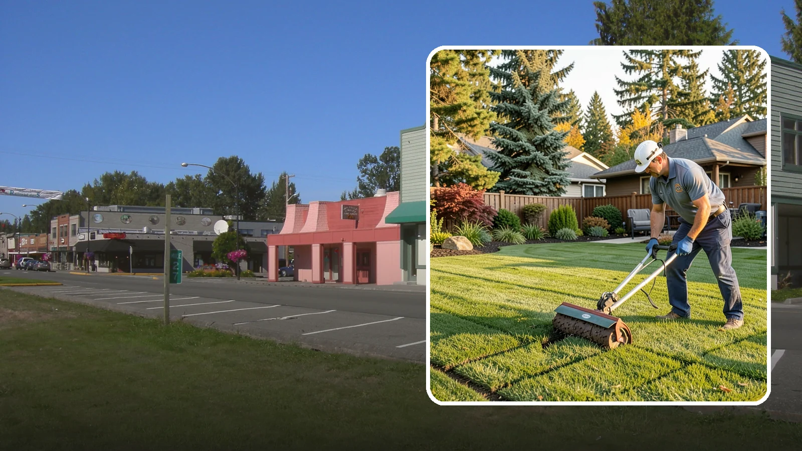 Spike Aeration in Snoqualmie, King County, WA - Relieve light soil compaction and improve water movement by punching aeration channels into your turf.